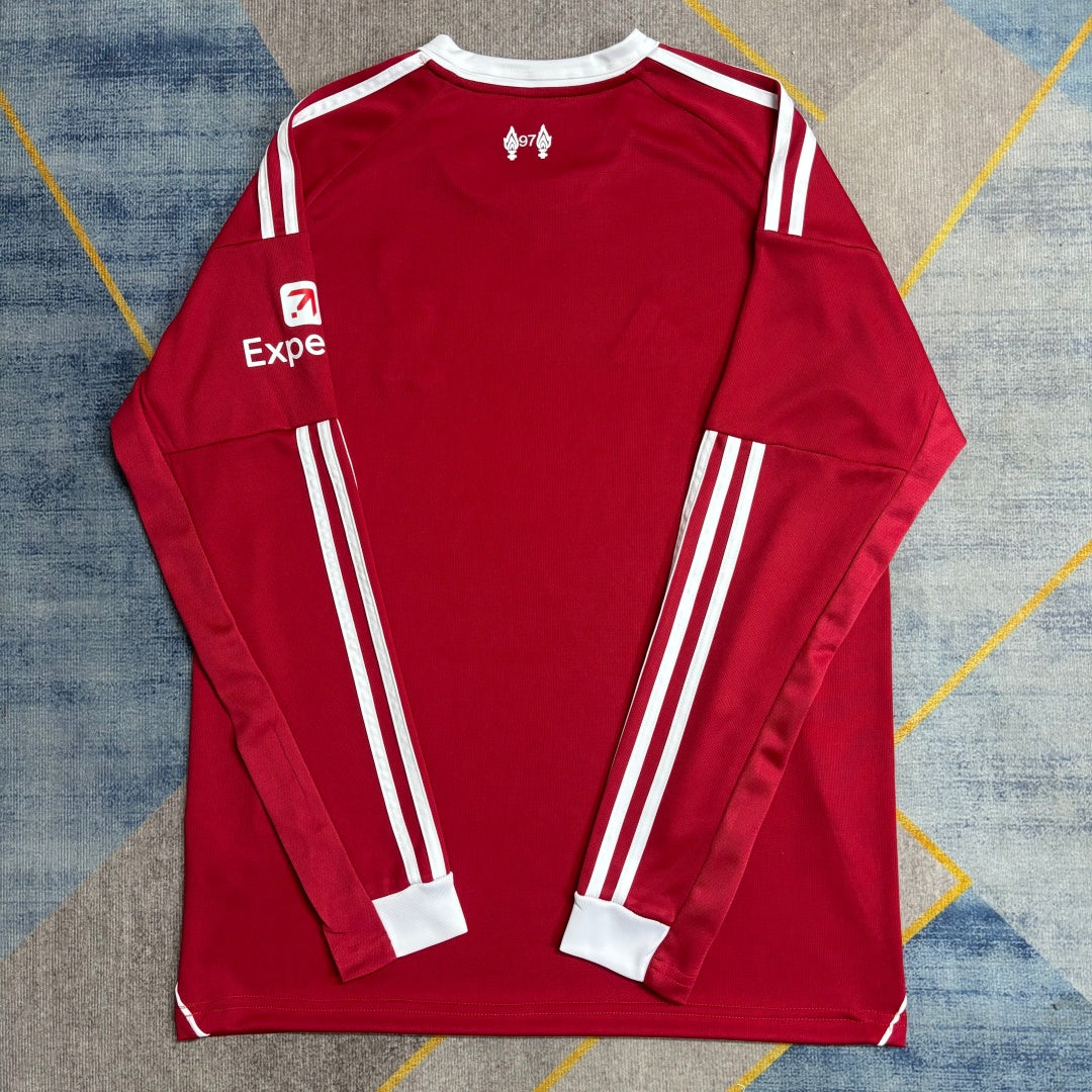 Liverpool 2025/26 Home Long-Sleeve Jersey