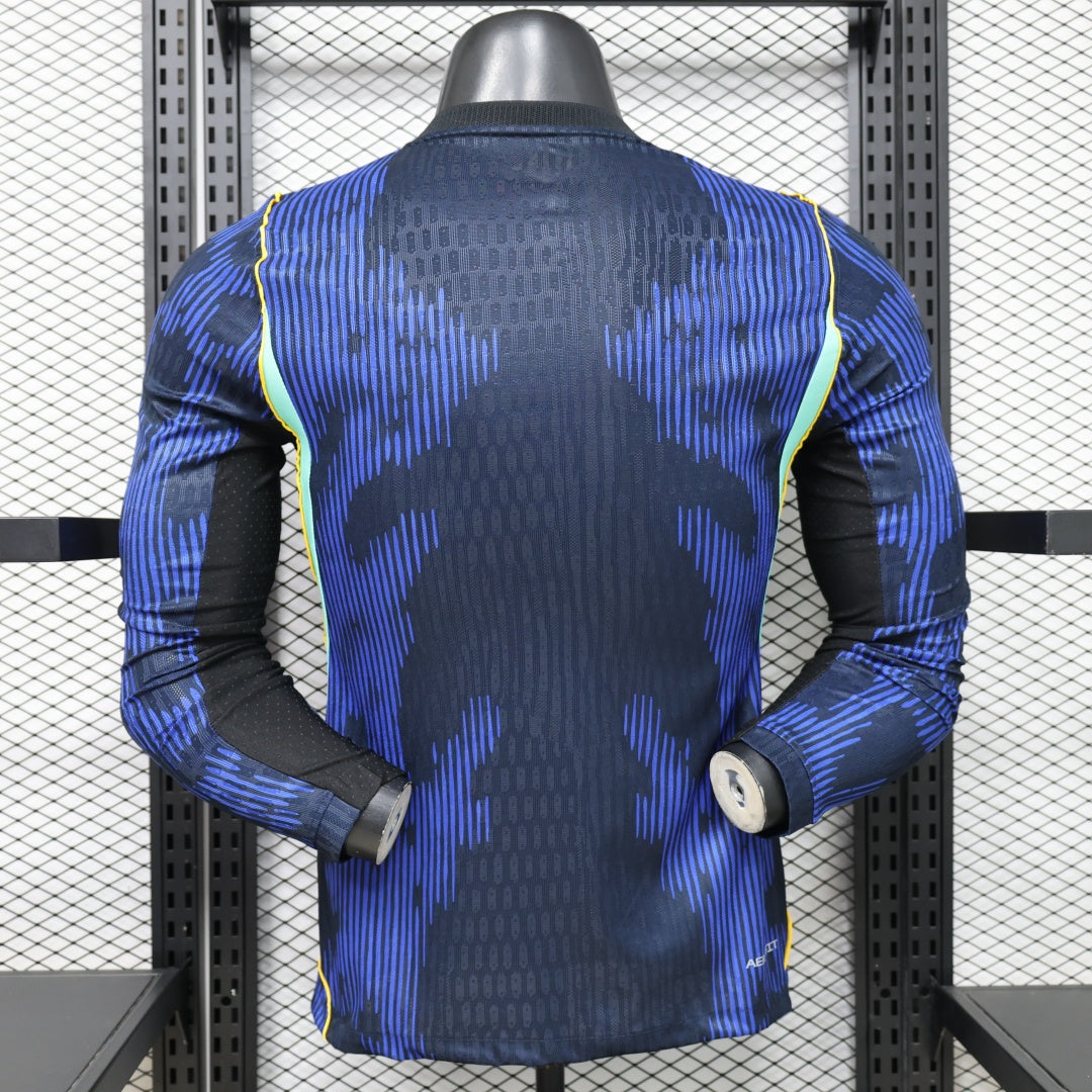 Brazil 2026 Away Player Long-Sleeve Jersey