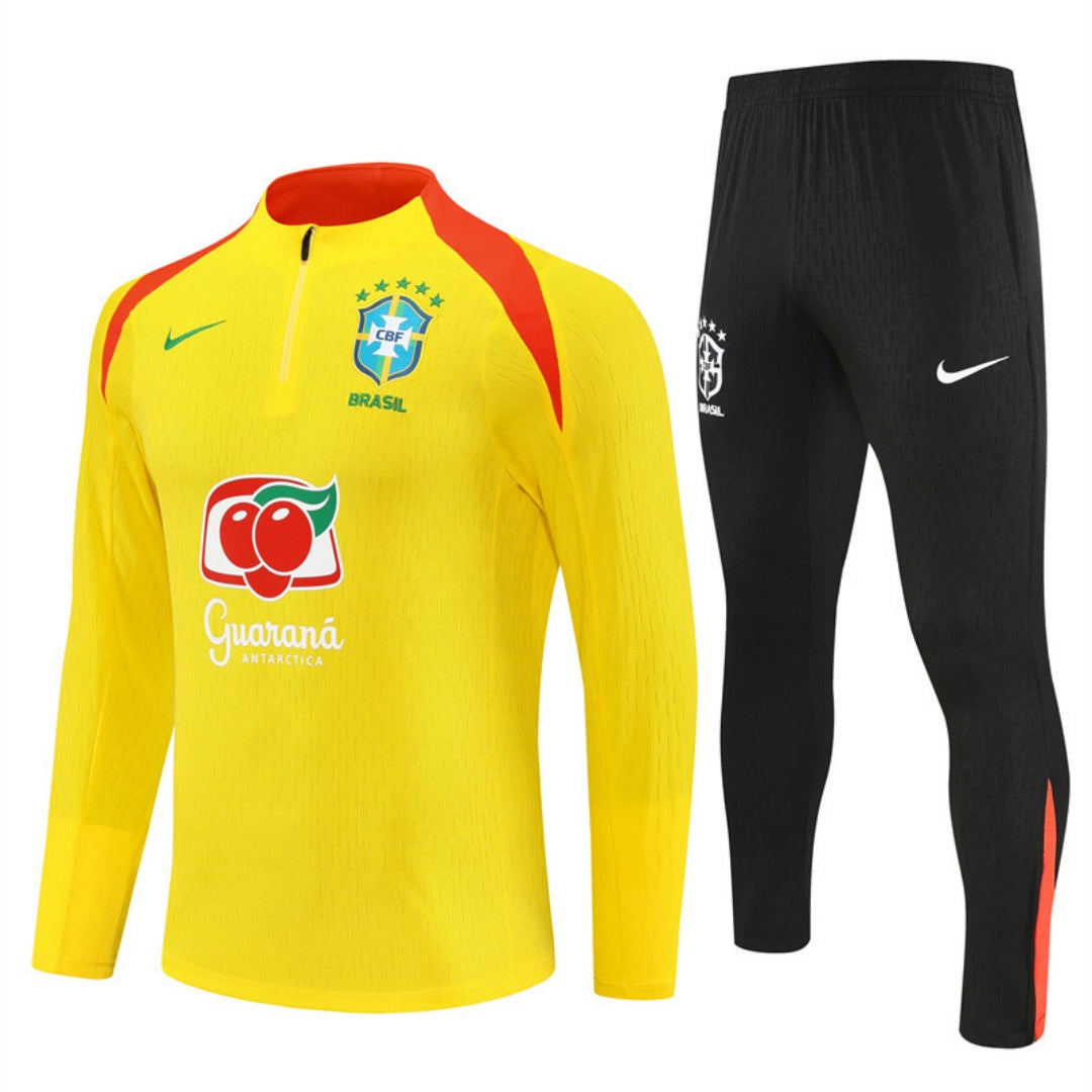 Brazil 2025/26 Yellow Tracksuit