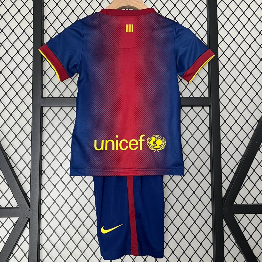 Barcelona 2012/13 Kids Home Retro Jersey