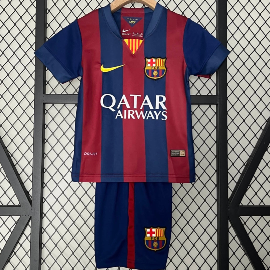 FC Barcelona 2014/15 Home Retro Kids Jersey