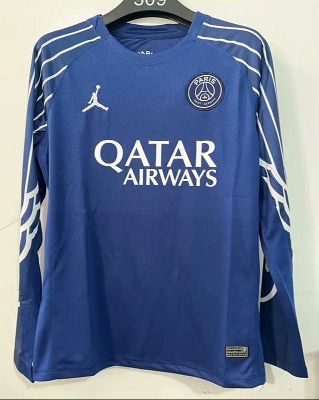 PSG 2025/26 Blue Long Sleeve Jersey