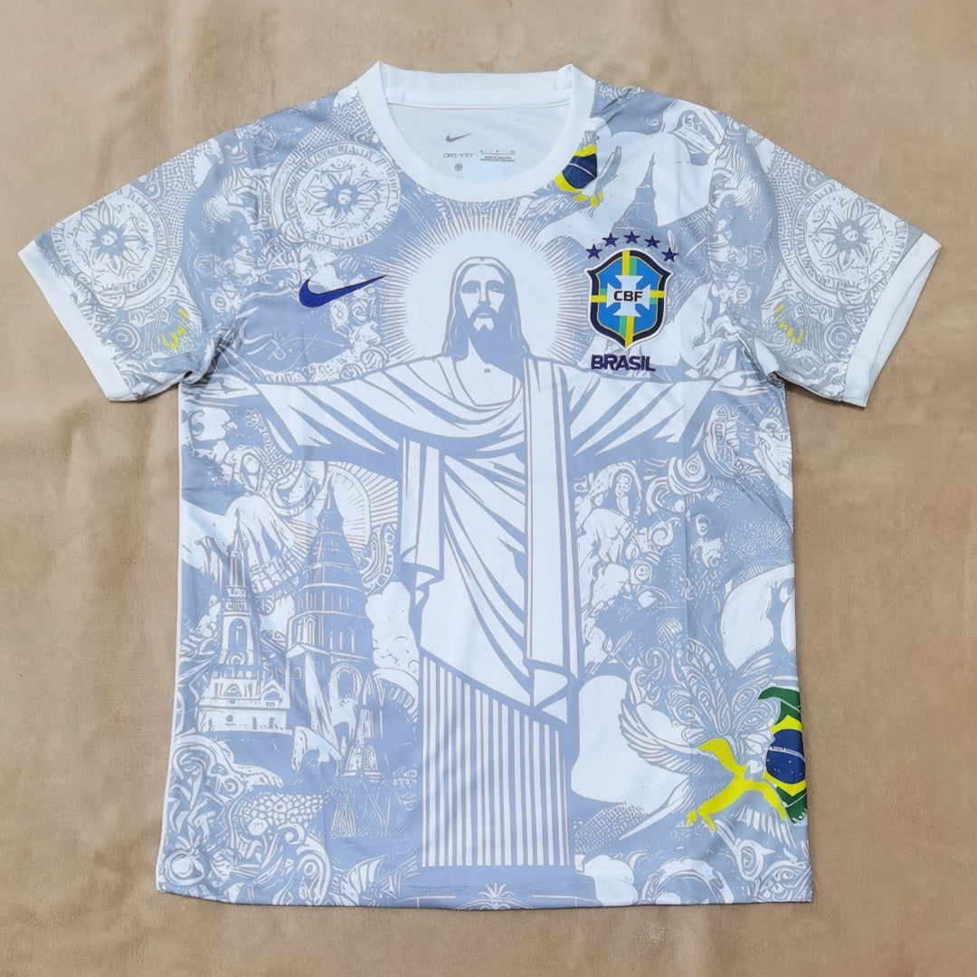 Brazil 2025/26 White Special Jersey