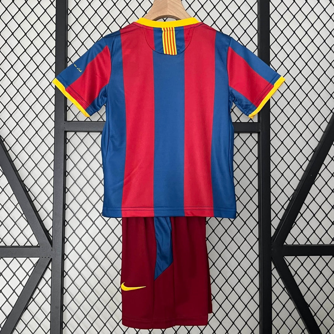 Barcelona 2010/11 Home Retro Kids Kit