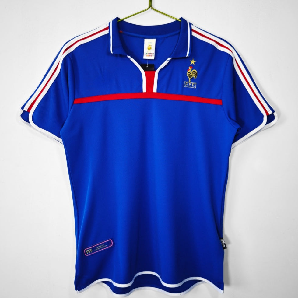France 2000 Home Retro Jersey