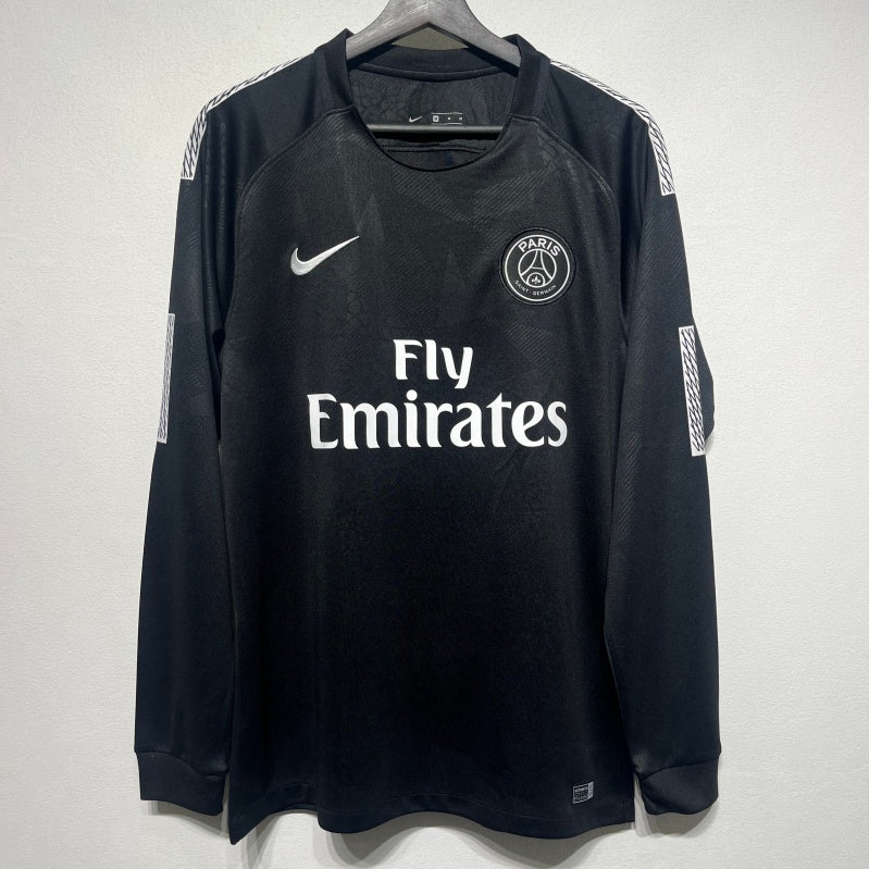 PSG 2017/18 Third Long Sleeve Retro Jersey