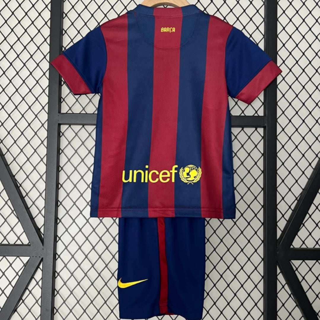 FC Barcelona 2014/15 Home Retro Kids Jersey
