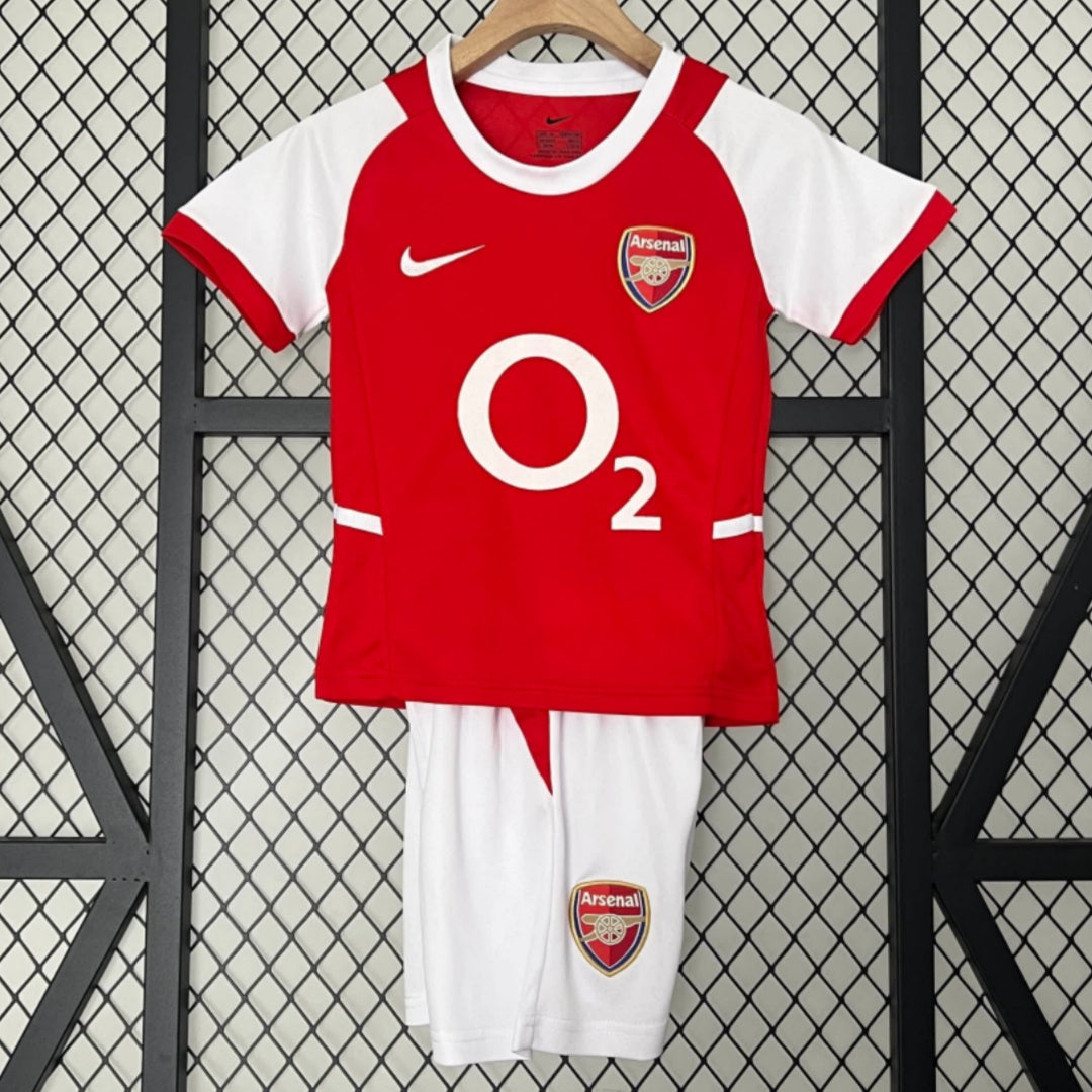 Arsenal 2002/04 Home Retro Kids Jersey