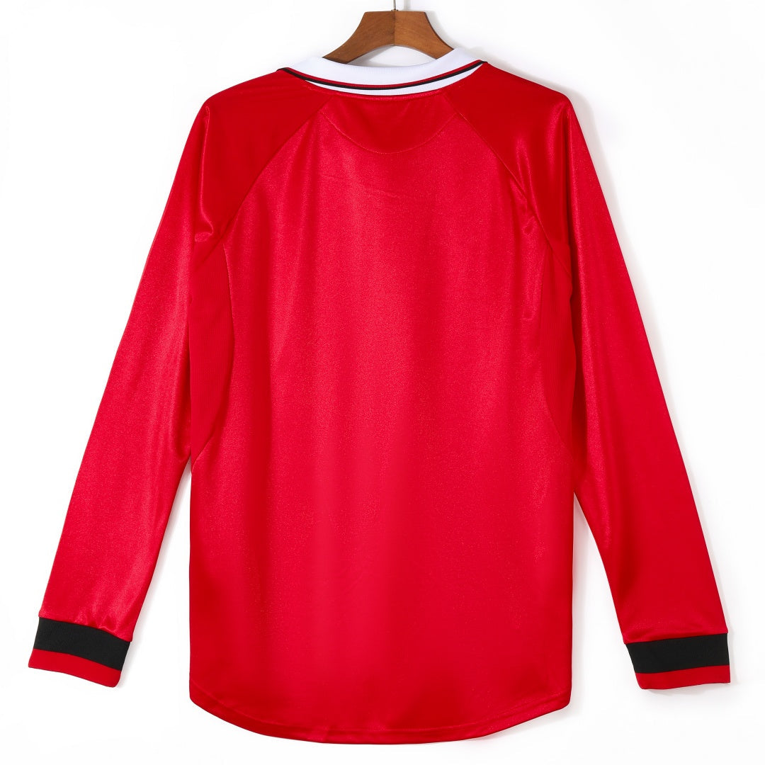 Manchester United 1999/00 Home Retro Long Sleeve Jersey