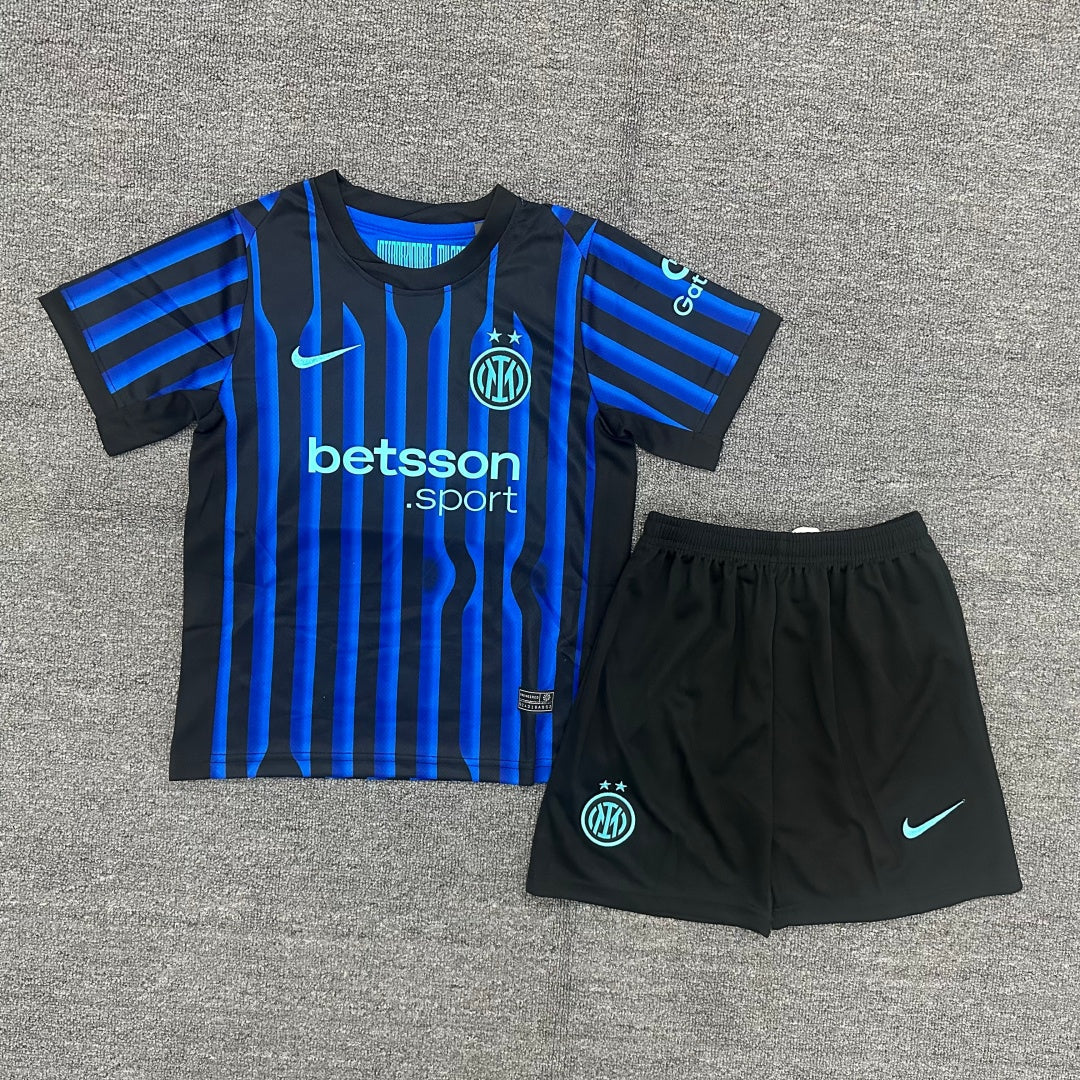 Inter Milan 2025/26 Home Kids Set