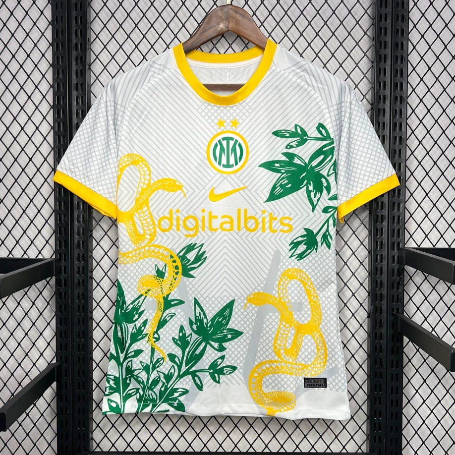 Inter Milan 2024/25 Special White Snake Jersey