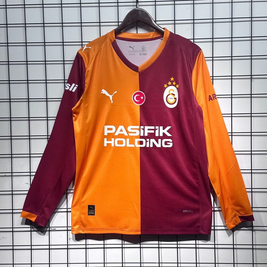 Galatasaray 2025/26 Home Long Sleeve Jersey