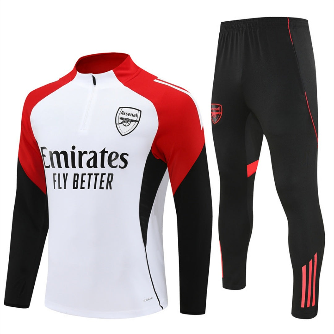 Arsenal 2025/26 White Tracksuit
