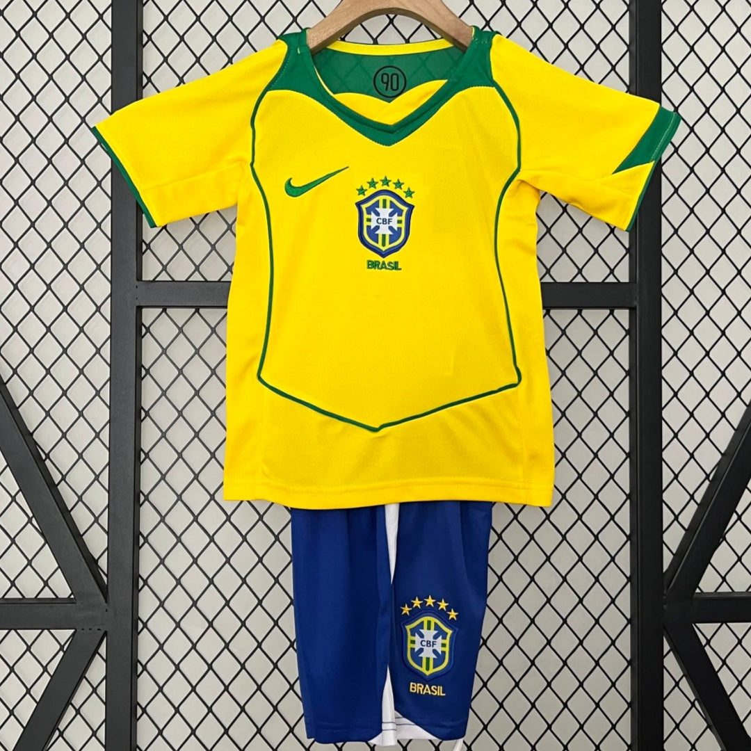 Brazil 2004 Kids Retro Kit