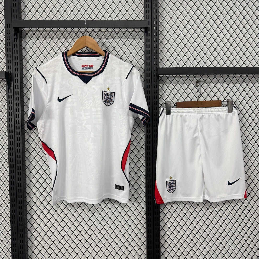 England 2026 Kids Home Kit