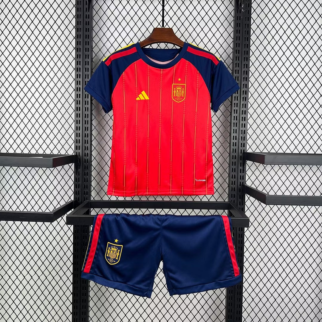 Spain 2025/26 Kids Home Kit