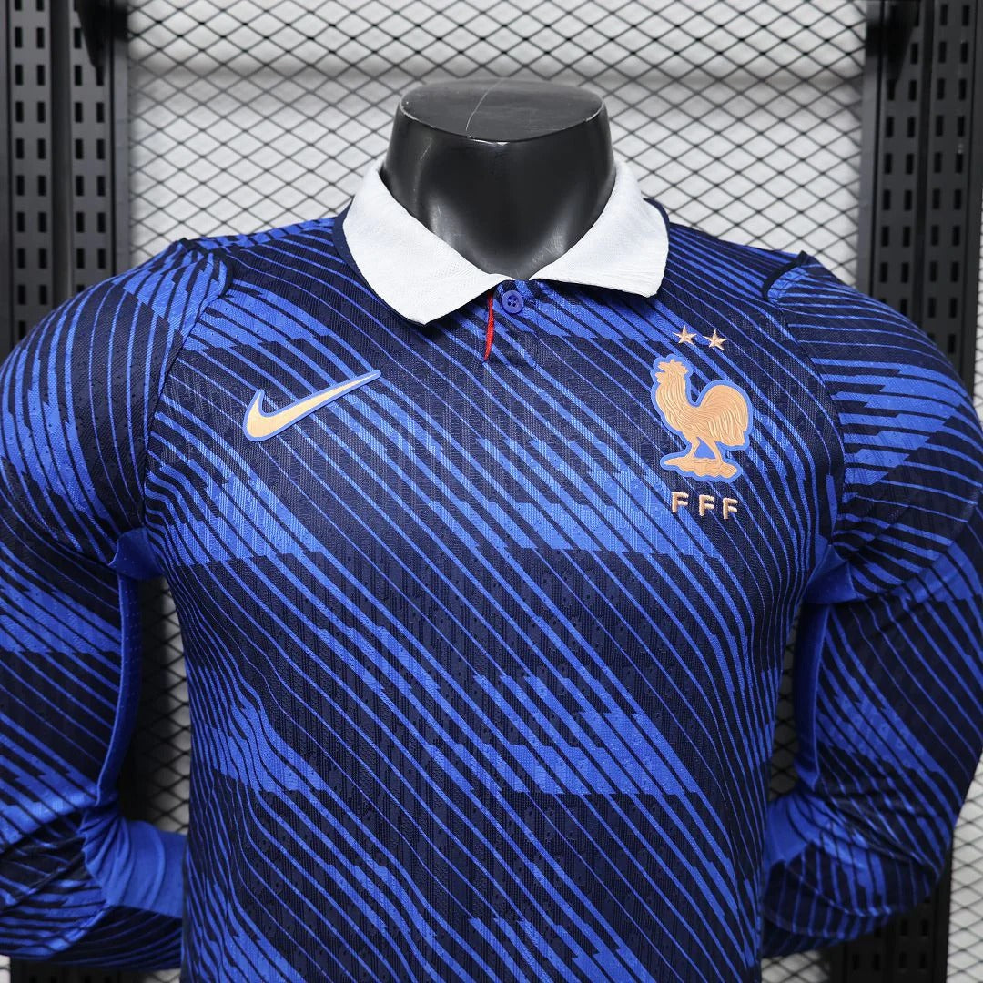France 2026 Home Long Sleeve Player Jersey