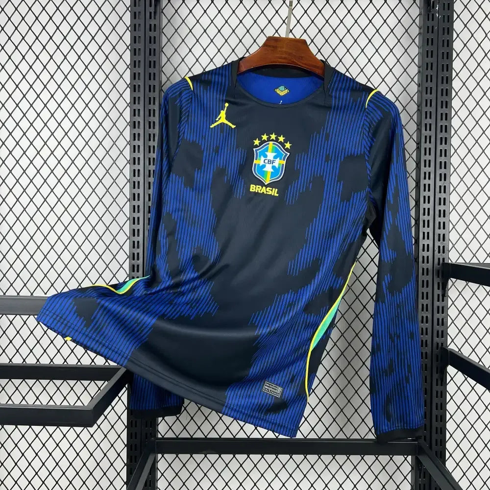 Brazil 2026 Away Long Sleeve Jersey