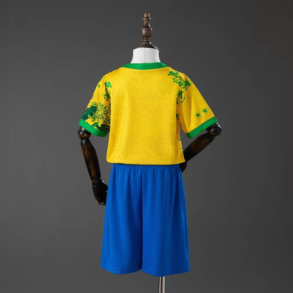 Brazil 2026/27 Kids Black Special Kit